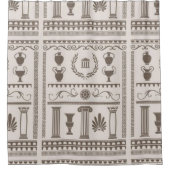 Rideaux De Douche Motif Renaissance grecque (Devant)