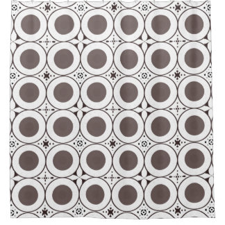 Rideaux De Douche Motif rond