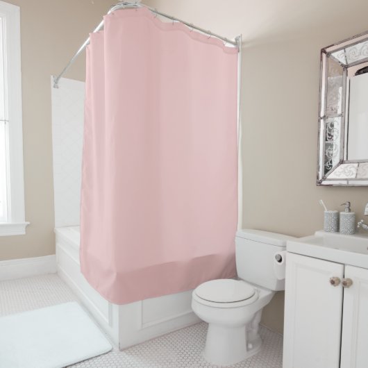 Rideaux De Douche Motif rose (En situation)