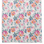 Rideaux De Douche Motif Rose peint (Devant)