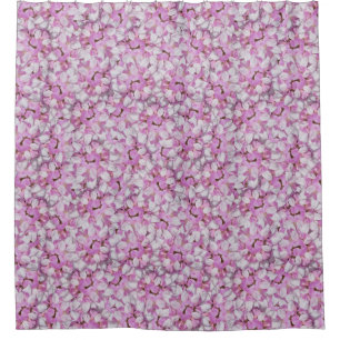 Rideaux De Douche Motif sans fil Crown Vetch
