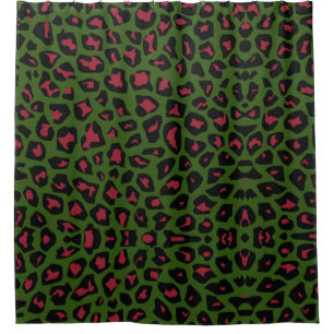 Rideaux De Douche Motif sans voile Leopard