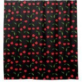 Rideaux De Douche Motif Sweet Red Cherry (Devant)