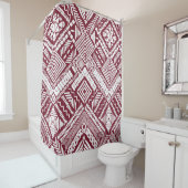 Rideaux De Douche Motif transparent Aztec (En situation)