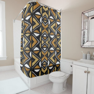 Rideaux De Douche Motif tribal africain