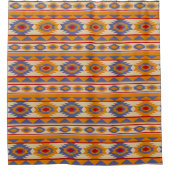 Rideaux De Douche Motif tribal du sud-ouest (Devant)