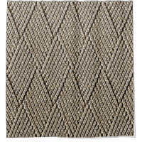 Motif tricot diamant factice au chocolat au lait