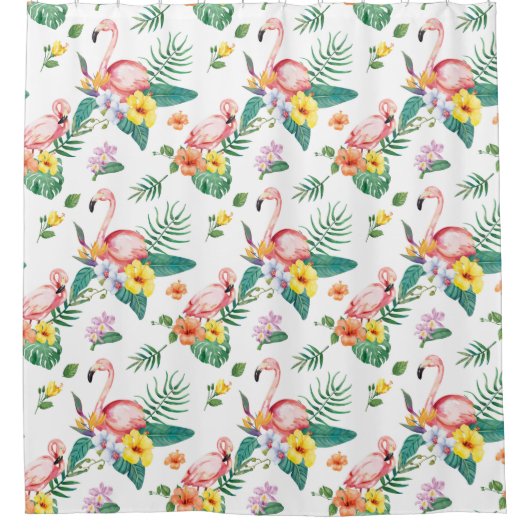 Rideaux De Douche Motif tropical (Devant)