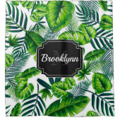 Rideaux De Douche Motif tropical (Devant)