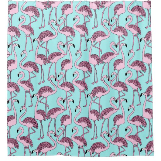 Rideaux De Douche Motif tropical (Devant)