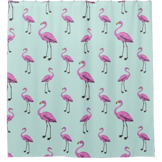 Rideaux De Douche Motif tropical (Devant)