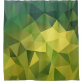 Rideaux De Douche Motif vert jaune (Devant)