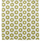 Rideaux De Douche Motif Vert Olive (Devant)