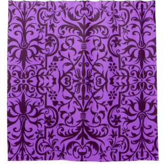 Rideaux De Douche Motif victorien violet
