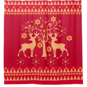 Rideaux De Douche Motifs de Noël