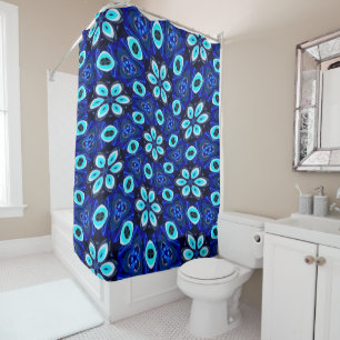 Rideaux De Douche Motifs des yeux mal
