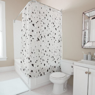 Rideaux De Douche Motifs naturels modernes et élégants du Terrazzo