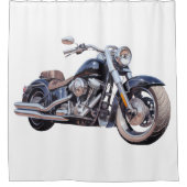 Rideaux De Douche Motocyclette (Devant)