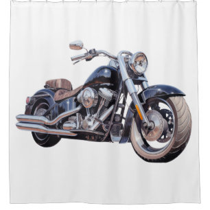 Rideaux De Douche Motocyclette