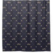 Rideaux De Douche Motorcycle Gold (Devant)