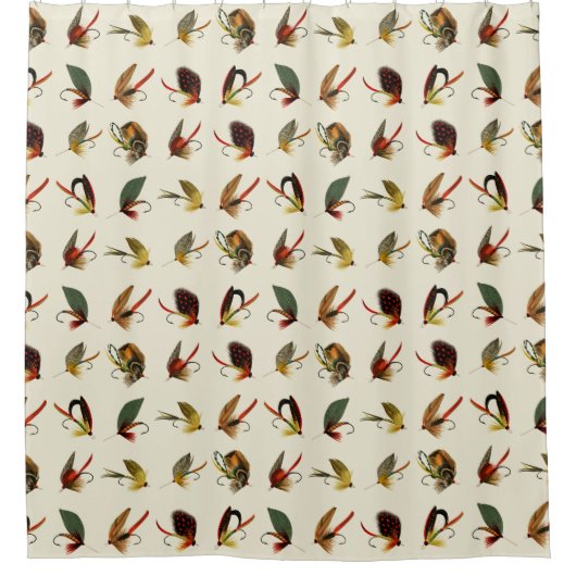 Rideaux De Douche Mouches de pêche (Devant)