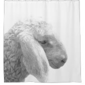 Rideaux De Douche Moutons noirs et blancs (Devant)