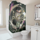 Rideaux De Douche Mouvement pour la paix (En situation)