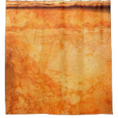 Rideaux De Douche Mur Brown en terre cuite rustique (Devant)