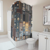 Rideaux De Douche Mur de haut-parleurs (En situation)