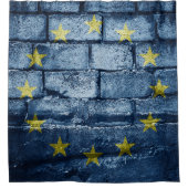 Rideaux De Douche Mur du pavillon de l'UE (Devant)