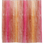 Rideaux De Douche mur en bois coloré (Devant)