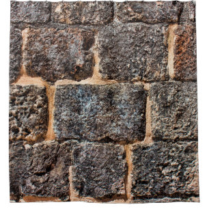 Rideaux De Douche Mur maçonnerie texture de pierre