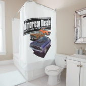 Rideaux De Douche Muscle de Mopar d'Américain (En situation)