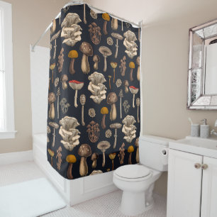 Rideaux De Douche Mushrooms sauvages