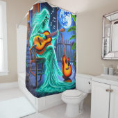 Rideaux De Douche Musicien fantôme (En situation)