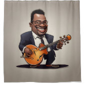 Rideaux De Douche musiciens de jazz (Devant)