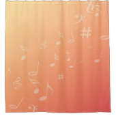 Rideaux De Douche Musique de pêche (Devant)