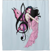 Rideaux De Douche Musique Note Fée (Devant)