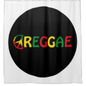 Rideaux De Douche Musique reggae (Devant)