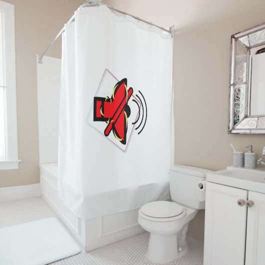 Rideaux De Douche Mute (En situation)
