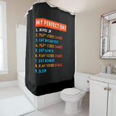 Rideaux De Douche My Perfect Day - Jeu (En situation)
