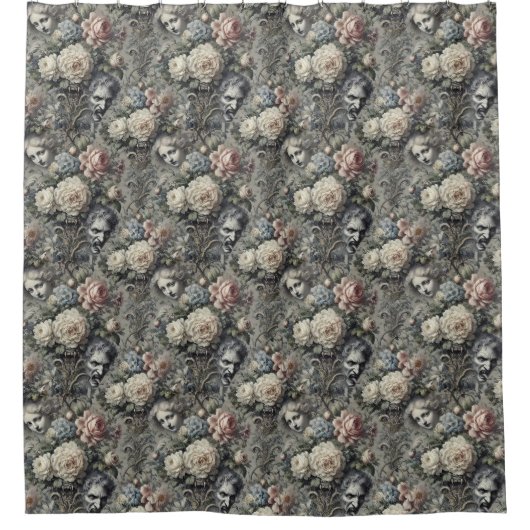 Rideaux De Douche My Sweet Fang - gothique victorien (Devant)