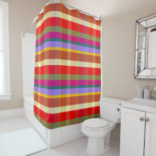 Rideaux De Douche Mystic Plaid MM