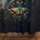 Rideaux De Douche Mystical Moth and Moon Phases Portal Art LARGE
