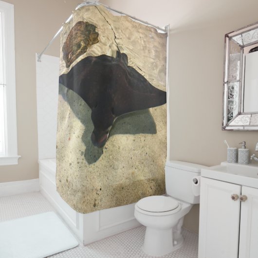 Rideaux De Douche Mystical Stingray (En situation)