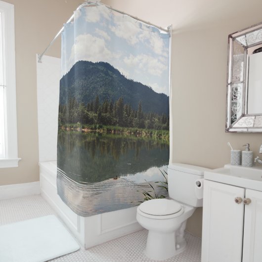 Rideaux De Douche Nager seul...... (En situation)