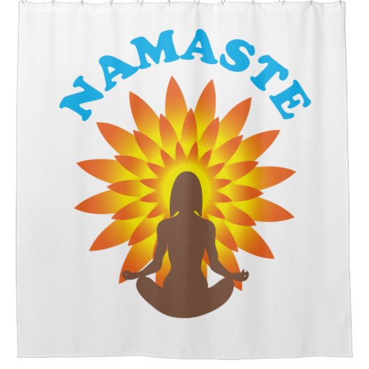 Rideaux De Douche Namaste (Devant)