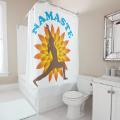 Rideaux De Douche Namaste (En situation)