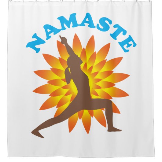 Rideaux De Douche Namaste (Devant)