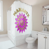 Rideaux De Douche Namaste (En situation)